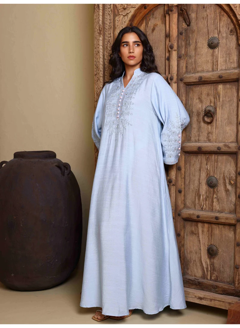 اكسا جلابية نادين إيكس إيه آي كيه ٤٠٣٥ أزرق